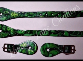 painted-spur-straps-green-paisley